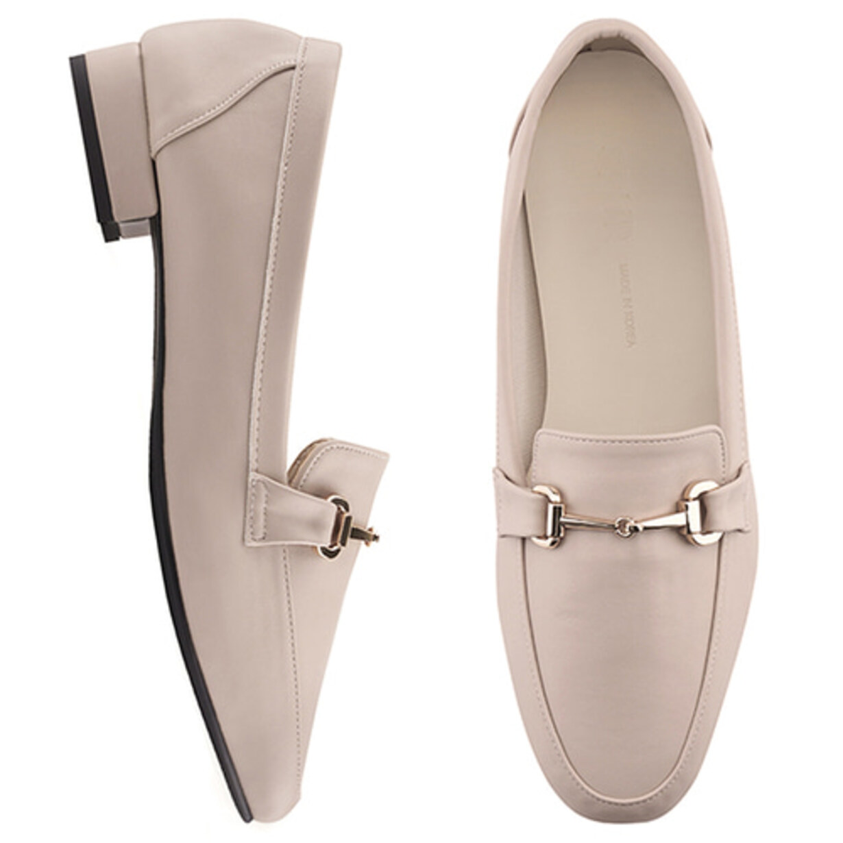 SPUR[스퍼]PS9016 Simple chain Loafer 베이지