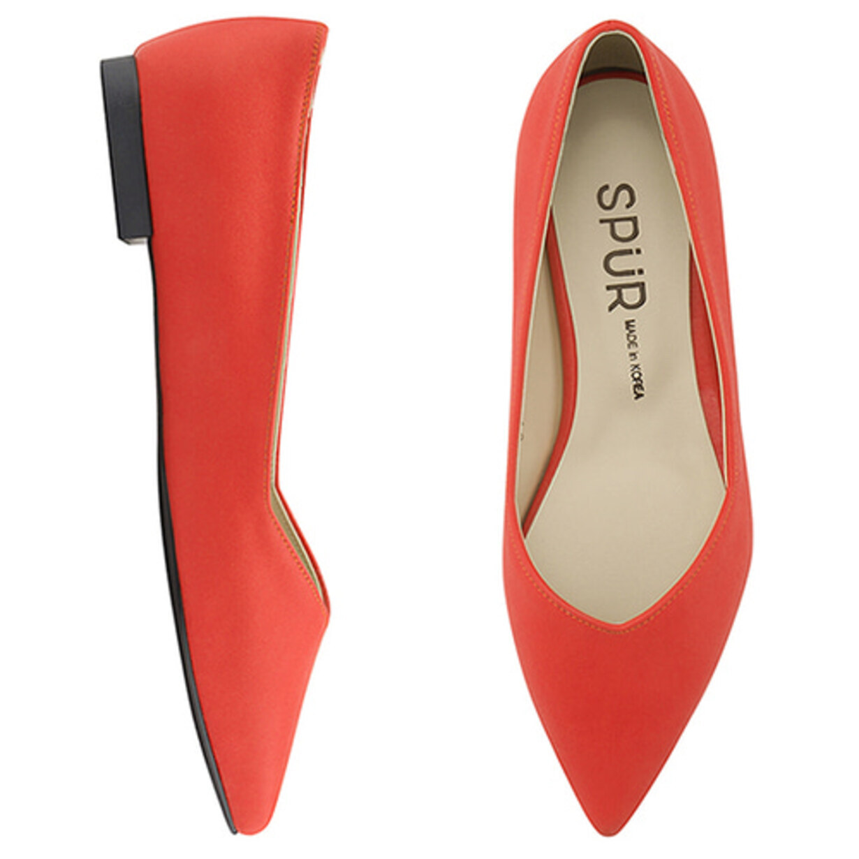 SPUR[스퍼]Basic pointed flat -OS7028 RE