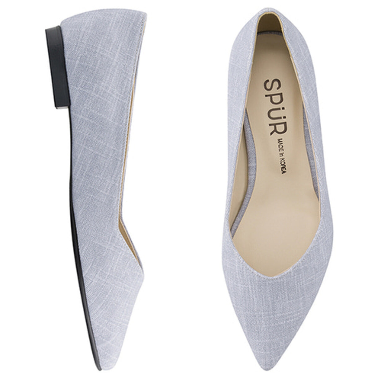 SPUR[스퍼]Basic pointed flat -OS7028 SY