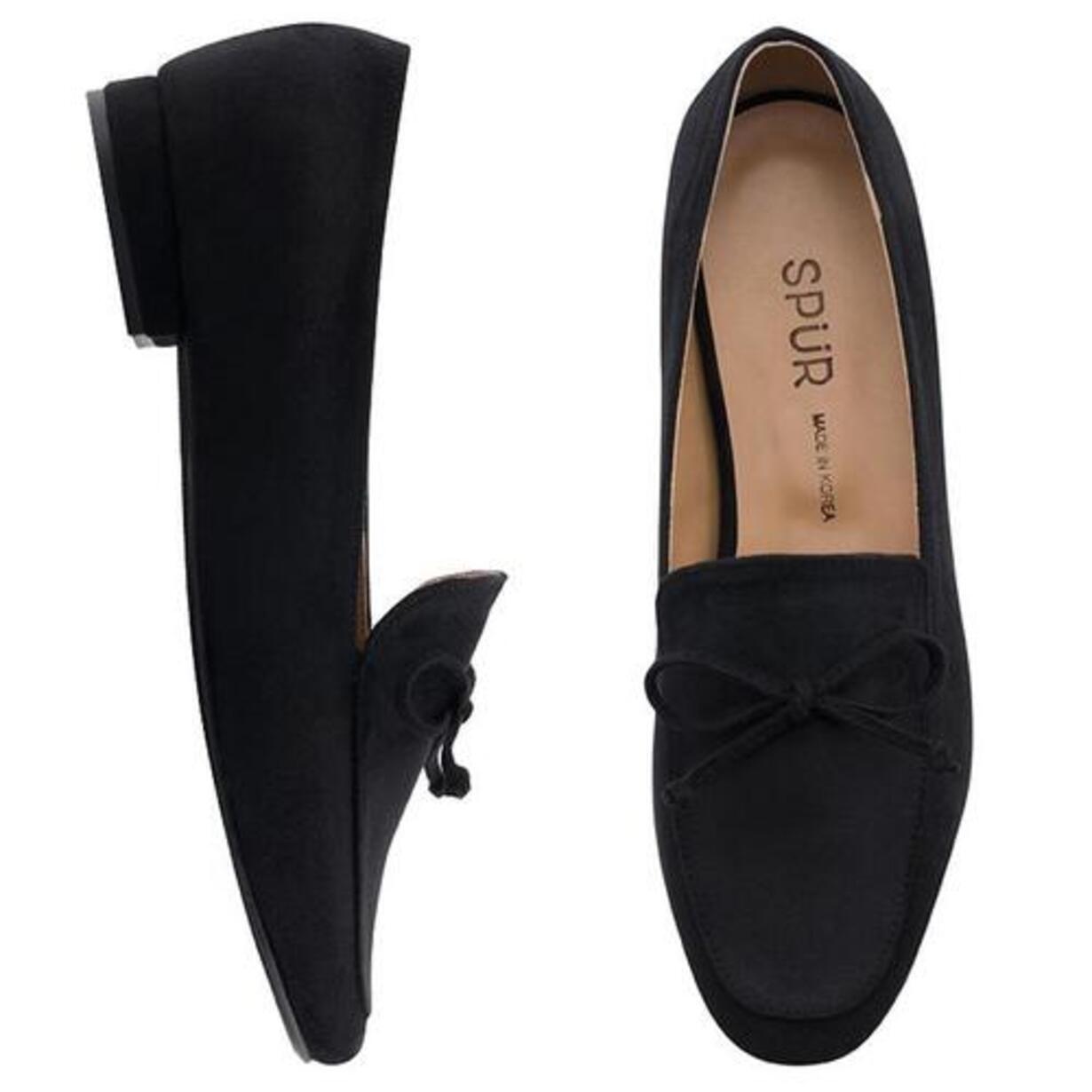 SPUR[스퍼]Classic bow Loafer -OF7009BK