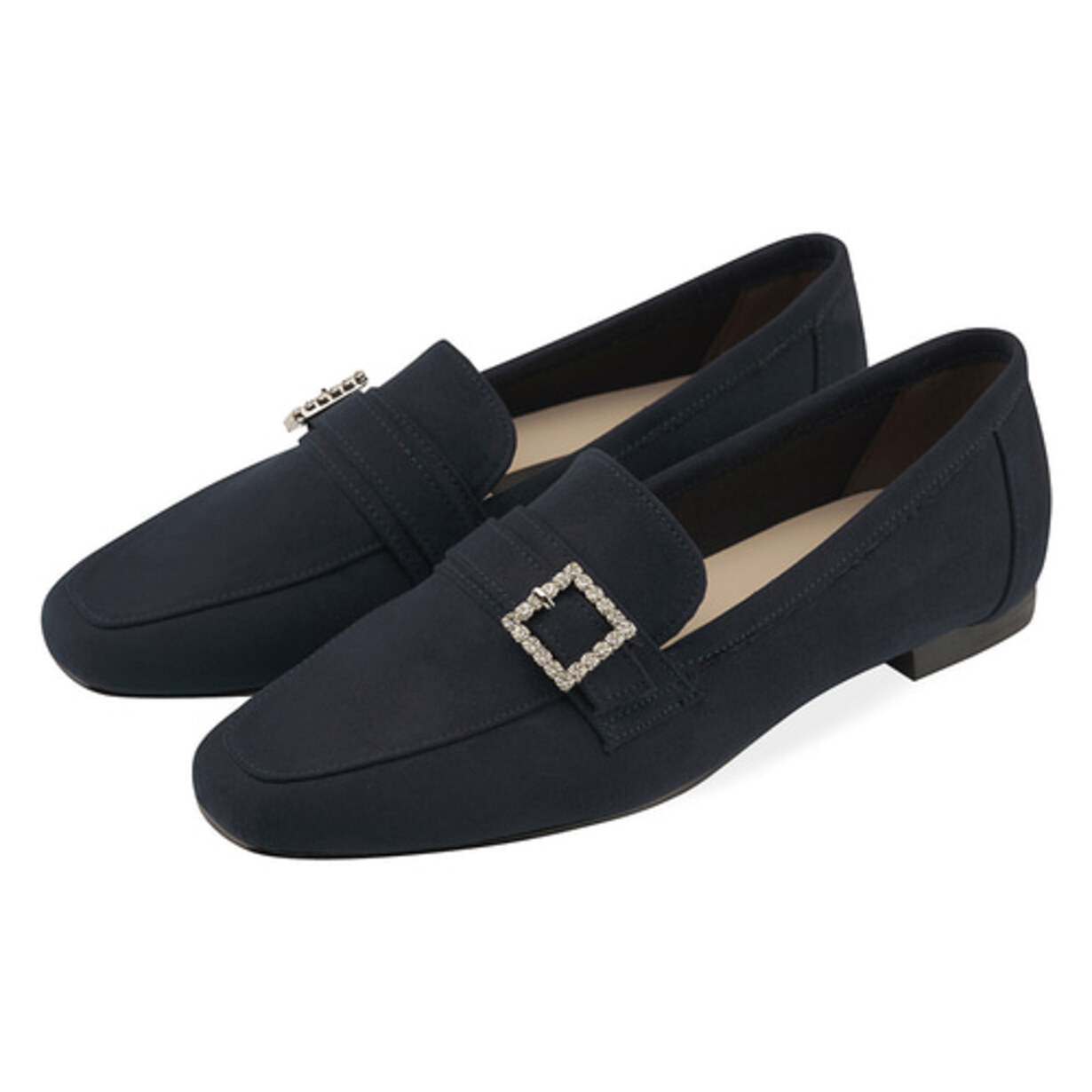 SPUR[스퍼]Square Crystal Loafer -QA8015NA