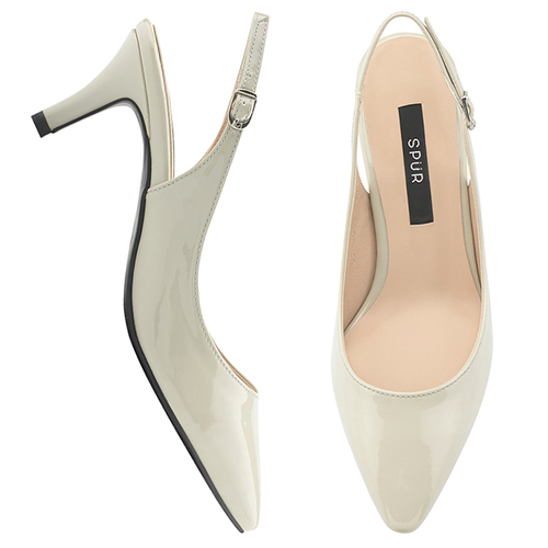 SPUR[스퍼][당일출고]OS8062 Womanly slingback 라이트그레이