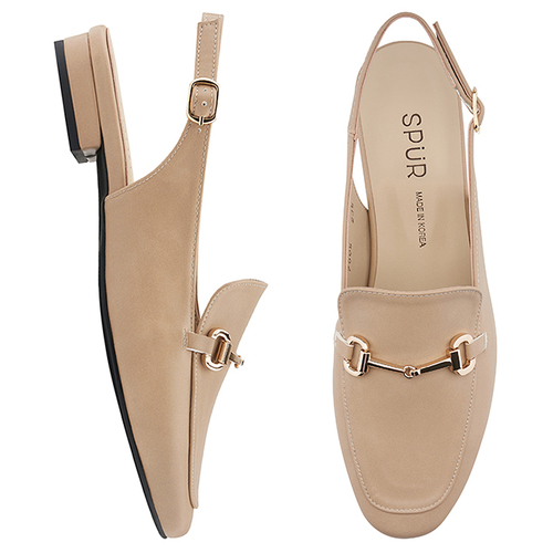 SPUR[스퍼][당일출고]PS7005 Simple chain slingback 베이지