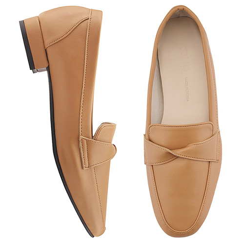 SPUR[스퍼][당일출고]PS9019 twist strap loafer 베이지