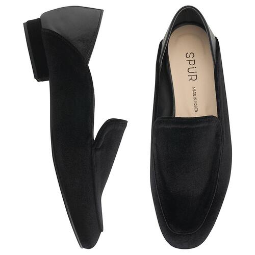 SPUR[스퍼][당일출고]Sculptural loafer_PA9019(블랙)