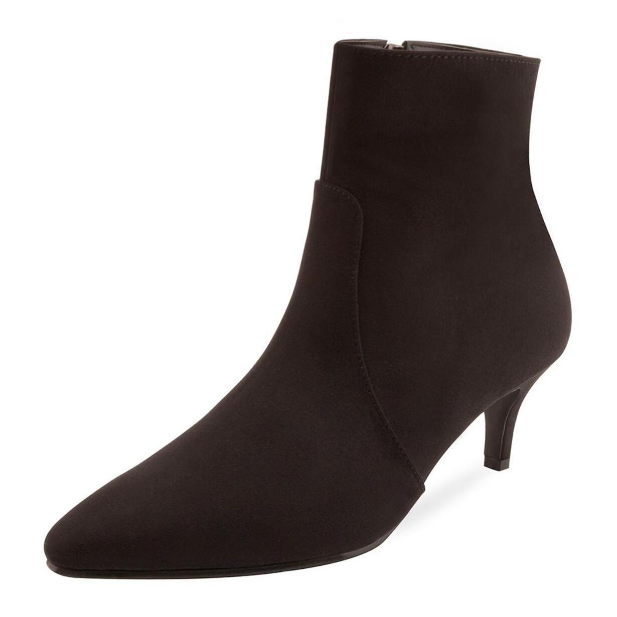 SPUR[스퍼]프렌치Heel Ankle Boot -PA8053BK