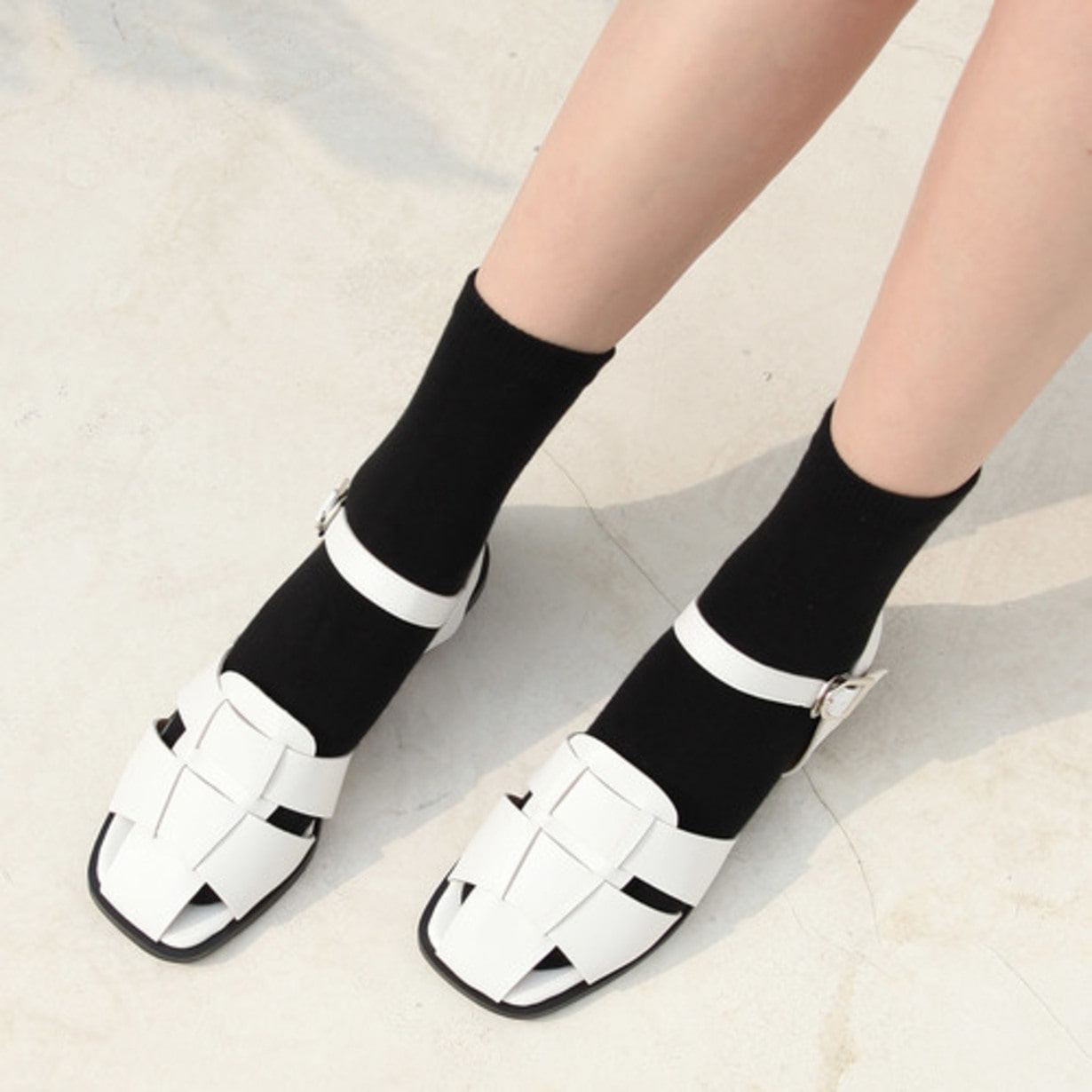SPUR[스퍼]Cave fisherman Sandal -RS8038OW